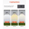 Solar Address Sign, 3 Colors House Numbers for Outsides, Waterproof Illuminated LED Address Plaques with Stakes