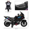 12V Electric Kids Motorcycle | Training Wheels, Light & Music Features | Battery-Powered Motorbike, Black