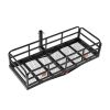 60" x 24" x 14", Hitch Cargo Carrier, 500 lbs Capacity Hitch Cargo Carrier with Anti-Rattle Hitch Stabilizer
