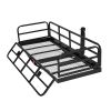 60" x 24" x 14", Hitch Cargo Carrier, 500 lbs Capacity Hitch Cargo Carrier with Anti-Rattle Hitch Stabilizer
