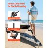 Boat Trailer Steps, 2-Step, Heavy-Duty Boat Trailer Steps with Handle, Non-Slip Surface, 3 Mounting Angle Options