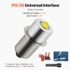 LED Flashlight Bulbs, P13.5S 4-12 Volt, 230LM Flashlight Conversion Replacement Kit