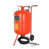 20 Gallon Sand Blaster, 60-110 PSI High Pressure Sandblaster, Portable Abrasive Blasting Tank