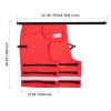 Apron Style Chainsaw Chaps, Class D, 8 Layers Chainsaw Pants with Adjustable Belt & Gear Pocket, Chain Saw Chaps for Men/Women