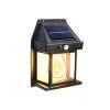 Solar-Powered Waterproof Outdoor Wall Light with Motion Sensor Tungsten Filament Garden Yard Decoration LED Lamp 3 Modes