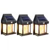 Solar-Powered Waterproof Outdoor Wall Light with Motion Sensor Tungsten Filament Garden Yard Decoration LED Lamp 3 Modes