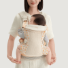 Ergonomic Backpack Carrier for Newborns, Infant Carrier with Waist Bench/Buttock Seat/Buttock Support. Multifunctional Kangaroo Carrier