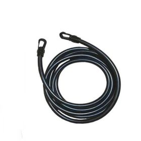 4m Swimming Elastic Training Belt Resistance Safety Strap With Mesh Packaging; Swimming Training Accessories (Color: Black)