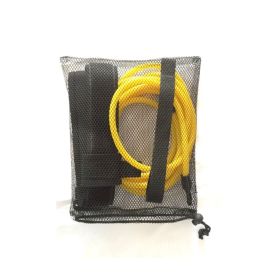 4m Swimming Elastic Training Belt Resistance Safety Strap With Mesh Packaging; Swimming Training Accessories (Color: yellow)