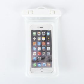IP68 Universal Waterproof Phone Case Water Proof Bag Swim Cover For ; iPhone 13 12 11 Pro Max X XS Samsung S22 Ultra Xiaomi Huawei (Color: White)