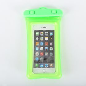 IP68 Universal Waterproof Phone Case Water Proof Bag Swim Cover For ; iPhone 13 12 11 Pro Max X XS Samsung S22 Ultra Xiaomi Huawei (Color: Green)