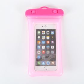 IP68 Universal Waterproof Phone Case Water Proof Bag Swim Cover For ; iPhone 13 12 11 Pro Max X XS Samsung S22 Ultra Xiaomi Huawei (Color: Pink)