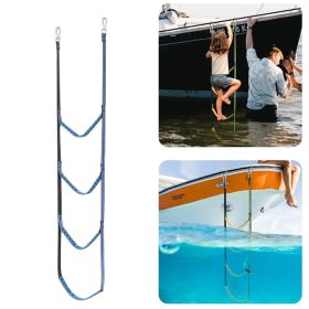 Emergency Tools Rubber Boat Special Boarding Ladder (Type: 4-Ladder, Color: Blue)