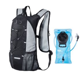 Hydration Backpack with 2L TPU Water Bladder, Hydration Pack Backpack, Lightweight Hiking Water Backpack for Men Women, Hydro Water Daypack for Hiking (Type: Lightweight, Color: Black)
