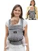 Baby Carrier Newborn to Toddler, Lightweight Ergonomic 7-44 lbs Newborn Carrier with Head Support