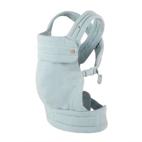 Ergonomic Baby Carrier Newborn to Toddler, Lightweight & Breathable Cotton Infant Carrier for Hands Free Comfort (Color: Denim)