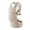 Ergonomic Baby Carrier Newborn to Toddler, Lightweight & Breathable Cotton Infant Carrier for Hands Free Comfort