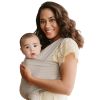 Baby Wrap, Buttery-Soft Baby Carrier Newborn to Toddler 8-25 Lbs., Lightweight & Hands-Free Breathable Summer Carrier