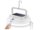 USB Solar Camping Light with Remote Control - Folding Rechargeable Lantern, 360°Lighting Waterproof Hanging Tent Lights Outdoor Light for Camping