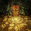 Hummingbird Solar Lanterns Garden Decor Birthday Gifts for Women Mon Grandma Metal Hanging Solar Lights Outdoor Decoration for Outside LED Lanterns fo