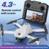 XS8 2.4GHz RC Quadcopter, Foldable Aerial Photography Drone with Obstacle Avoidance & Headless Return Flight