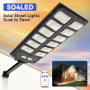 8000LM 8500K LED Solar Street Light 800W Commercial Oudoor Lights Outdoor Waterproof Hight Brightness LED