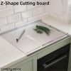 XXL 304 Stainless Steel Cutting Board  Anti-Slip & Mildew-Proof! No More Moldy Wooden Boards | Heavy-Duty & Food-Safe, Easy to Clean – Chop Meat