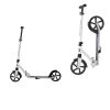 Kick Scooter for Kids Ages 8+, Teens & Adults, 2-Wheel Toddler Scooter with Adjustable Height Handlebar, Wide Anti-Slip Deck