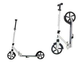 Kick Scooter for Kids Ages 8+, Teens & Adults, 2-Wheel Toddler Scooter with Adjustable Height Handlebar, Wide Anti-Slip Deck (Default: Default)