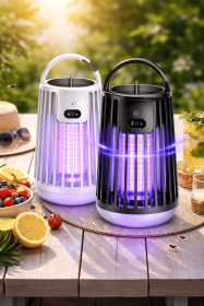 Seamless Outdoors UV Mosquito Fly Killer Lamp
Seamless Outdoors UV Mosquito Fly Killer Lamp (Color: Black)