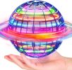Flying Orb Ball (Blue, 2025 Upgraded) with Dazzling Lights, Magic Hover Spinner, Cool Boomerang Drone, Floating Cosmic Globe