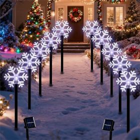 ILLUMINEW Christmas Snowflake Pathway Lights (Color: Multi)