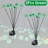 2Packs/4Packs Solar Scary Eyeballs Lights Outdoor Halloween Decoration Swaying Light Halloween Path Lights Ornaments with Total 12LED IP65 Waterproof