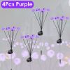 2Packs/4Packs Solar Scary Eyeballs Lights Outdoor Halloween Decoration Swaying Light Halloween Path Lights Ornaments with Total 12LED IP65 Waterproof