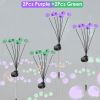 2Packs/4Packs Solar Scary Eyeballs Lights Outdoor Halloween Decoration Swaying Light Halloween Path Lights Ornaments with Total 12LED IP65 Waterproof