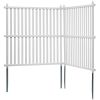 48" W x 48" H Vinyl Privacy Fence Panels, Air Conditioner Fence, Outdoor Privacy Screens for Trash Can, Pool Equipment Enclosure