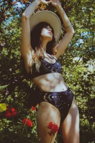 Cygnus Swimsuit in Midnight (size: XS)
