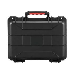 Weatherproof Hard Case, Heavy Duty Protective Dry Box Case with Pre-cut Foam, and Retractable Pull Handles for Travel, Hunting, Military, Tactical (Box Capacity: 0.6 cu.ft)