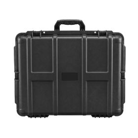 Weatherproof Hard Case, Heavy Duty Protective Dry Box Case with Pre-cut Foam, and Retractable Pull Handles for Travel, Hunting, Military, Tactical (Box Capacity: 2.4 cu.ft)