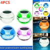 Outdoor Solar Rechargeable Floating Pool Lights,Pool Lights That Float with Solar Charging Panel,IPX7 Waterproof for Inground Pool, Bathroom, Bathtub