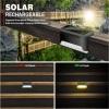8/16/32 solar outdoor deck lights, garden lights, atmosphere lights, LED walk lights, light source control, suitable for balconies, terraces