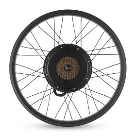 E-Bike 26 INCH Rear Wheel Conversion Kit 48V 1000W (SKU: HC108506998-01-01)