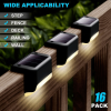 32/16 PCS Decorative Light Solar Energy Waterproof and Dustproof Light Source Sensing Suitable for Shopping Malls Guardrails Decks Stairs Gardens Cour