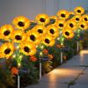 Solar Christmas Tree Outdoor Decor, Waterproof Solar Xmas Decorations Garden Stake Lights
