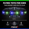 Scoot LED Hand Operated Drone for Kids or Adults - Hands Free Motion Sensor Mini Drones