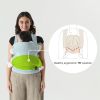 Ergonomic Baby Carrier Newborn to Toddler, Lightweight & Breathable Cotton Infant Carrier for Hands Free Comfort