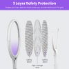 3 In 1 Electric Bug Zapper Racket 90ºRotating Bug Zapper Wand Indoor Outdoor Handheld Mosquito Swatter with Telescopic Extension Wand