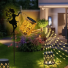 Ouddy Decor Fairy Garden Decor with Solar Watering Can