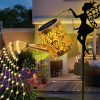 Ouddy Decor Fairy Garden Decor with Solar Watering Can