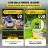 Driveway Lights, 8-Pack Solar Driveway Lights with Switch Button, Solar Deck Lights Waterproof